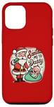 Coque pour iPhone 12/12 Pro Le Père Noël fait de moi la promotion de papa Christmas Baby Cry
