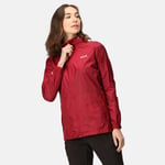 Regatta Women's Lightweight Pack-It Iii Waterproof Jacket Rumba Red, Size: 10