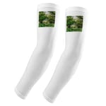 DIYthinker Green Forestry Nature Science Scenery Arm Sleeves Glove Cover UV Sun Protection