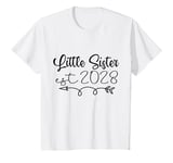 Youth Promoted to the Little Sister Est 2028 coming Soon For Kids T-Shirt