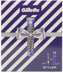 Gillette Styler & Shaving Gel Set