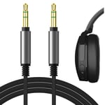 Geekria QuickFit Audio Cable Compatible with Skullcandy Crusher Evo, Crusher ANC, HESH 3, HESH 2, HESH, Venue, Grind Cable, 3.5mm Aux Replacement Stereo Cord (4 ft/1.2 m)