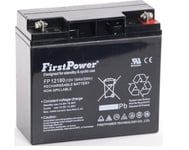 First Power Vrla 12V 18Ah AGM batteri 181x77x167