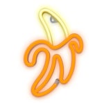 Forever Light Neonskilt LED - Oransje og Gult lys med Banan