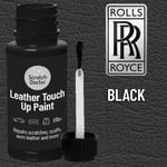 ROLLS ROYCE BLACK Leather Touch up Car Seat Repair Paint