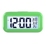 6 Color Operated  Digital LED Large Battery Display Alarm Clock Design light UK
