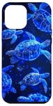 Coque pour iPhone 15 Plus Mer Tortues de mer Vie océanique Animaux marins Étoiles