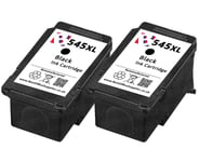 PG-545 XL Twin Pack Black Ink Cartridges fits Canon Pixma iP2850 Printers 
