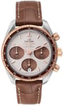 Omega 324.23.38.50.02.002 Speedmaster Chronograph 38Mm Antikvit/Läder Ø38 mm