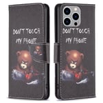 Trolsk Don't Touch My Phone Wallet (iPhone 15 Pro Max)