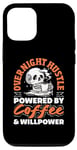 Coque pour iPhone 13 Midnight Shift Unite Skeleton Coffee Lover