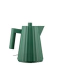 Alessi Plissé MDL061GRUK, Design Electric Kettle in Thermoplastic Resin, English Plug, 2400 W, 100 cl, Green