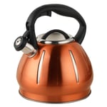 Kettle,Rapid Boil Jug Kettle,Portable Hot Water Kettle,Stainless Steel Kettle (Orange)