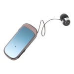Retractable Wireless Headphones BT5.2 Earphones Clip On Earpiece Comfortable Hot