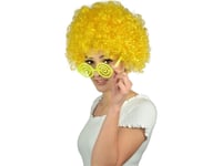Afro Peruk Xxl Gul