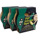 PSP Marine Tapes Silikontejp Svart 25mm x 3m