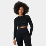 Helly Hansen Dam Allure Sömlös Kort Topp Svart M
