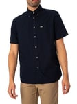 LacosteRegular Logo Short Sleeved Shirt - Blue Marine