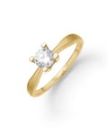 Aagaard Eternity Ring i 14 Karat Guld med Diamant 0,05 Carat W/P1