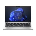 HP EliteBook 640 G10 Notebook - Conception de charnière à 180 degrés Intel Core i5 1335U / jusqu'à 4.6 GHz Win 11 Pro Carte graphique Iris Xe 16 Go RAM 512 SSD NVMe 14" IPS SureView Reflect Gen4 1920 x 1080 (Full HD) Wi-Fi 6E, carte sans fil Bluetooth 5.3 brochet argent aluminium clavier : Français
