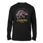 T-shirt Jurassic Park Lost Control Long Sleeved - Noir - Unisexe - S