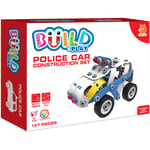 Build & Play Kids Police Car Construction Set Toy