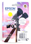 GENUINE EPSON 502 YELLOW ink cartridge Jun 2023 WF-2860DWF WF-2865DWF XP-5100