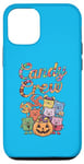 Coque pour iPhone 15 Pro Fête d'Halloween amusante pour enfants pour les amoureux de Candy Party