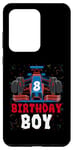 Galaxy S20 Ultra Race Car 8th Birthday Boy 8 eight Toddler Racing Car Driver Case
