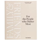 Printworks, Fotoalbum - Family and Friends, Beige