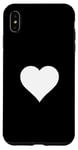 Coque pour iPhone XS Max Couleur : blanc cœur