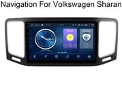 LQTY Android 8.1 Navigation Car System 9 Pouces autoradio à écran Tactile pour Skoda Superb 2009 à 2013 est Compatible Bluetooth/WiFi/Multimédia/Commande au Volant,4G + WiFi, 1 + 16G