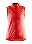 Craft Essence Light Wind Vest Womens Oransje - Størrelse X-Large