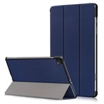 Tri-fold Fodral för Samsung Galaxy Tab S6 Lite - Mörkblå