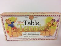 House Of Marbles Mini Table Tennis Set Bats 3 x Balls Net New In Box Portable