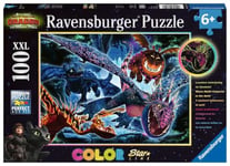 Ravensburger- Leuchtende How to Train Your Dragon Stars 13710-Puzzle pour Enfants Lumineux, 13710