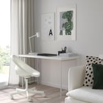 IKEA IKEA LAGKAPTEN / SPÄND skrivbord, vit, 120x60 cm, cm 120x60 cm