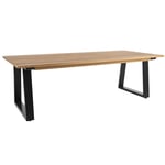 Brafab - Laurion Matbord 230x100 cm Teak/Svart