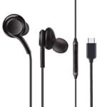 Oppo Find X3 Neo - Earphones In-Ear Headphones Earbuds with USB Type C interface [Remote & Microphone] Noise Isolating, High Definition Sound For Oppo Find X3 Neo