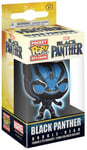 Porte Clé Marvel Black Panther - Black Panther Glow In The Dark Pocket Pop 4cm