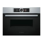 Bosch - Four intégrable Pyrolyse CMG636BS1 - Inox - 45L - Fonction Micro-onde - a