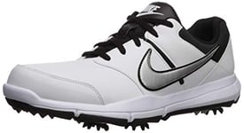 Nike Homme Durasport 4 Chaussures de Golf, Blanc (White/Metallic Silver/Black 100), 45.5 EU
