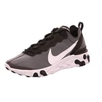 Nike React Element 55 Se Men's Running Shoe, Black/White, 8 UK (42.5 EU)
