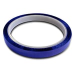 Coralgraph 6MM X 33M Blue Heat Resistant Polymide Mug Press Tape, 1X For Heat Transfer Press Printing