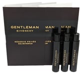 3x Givenchy GENTLEMAN RESERVE PRIVEE Mens Eau De Parfum (3x1ml Sample Spray) EDP