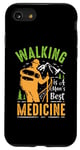 iPhone SE (2020) / 7 / 8 Walking Is A Man's Best Medicine Case