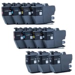 Compatible Multipack Brother MFC-J895DW Printer Ink Cartridges (11 Pack) -LC3211BK