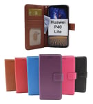 New Standcase Wallet Huawei P40 Lite (Svart)