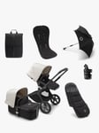 Bugaboo Fox5 Pushchair & Accessories Essential Bundle, Misty White