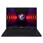 MSI Raider 18HX 18 Inch 16:10 UHD+ Gaming Laptop - (Intel Core i9-14900HX, NVIDIA GeForce RTX 4090, 64GB RAM, 2TB SSD, Windows 11 Pro) - Core Black